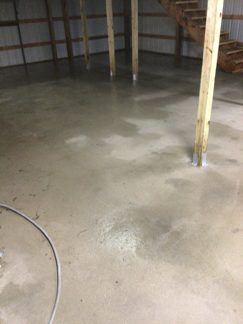 Garage floor